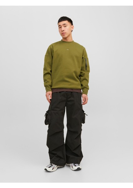 Fermuar Detaylı Erkek Sweatshirt 12240222 modelleri