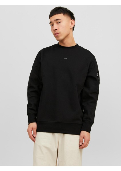 Fermuar Detaylı Erkek Sweatshirt 12240222