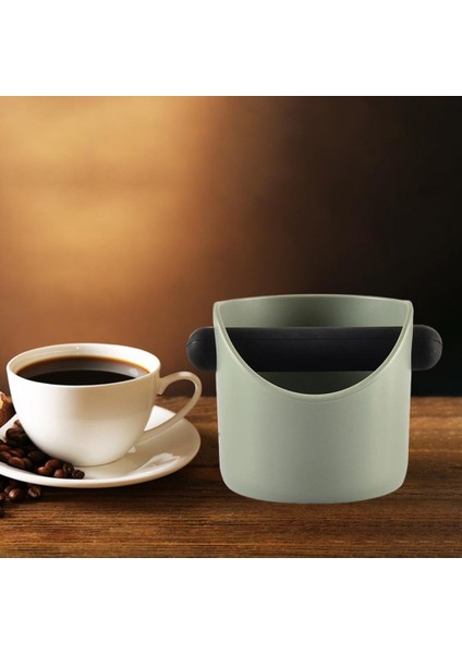 Espresso Anti-Kayma Çöp Kutusu Atık Çöp Kutusu Açık Yeşil (Yurt Dışından)