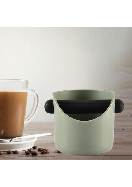 Espresso Anti-Kayma Çöp Kutusu Atık Çöp Kutusu Açık Yeşil (Yurt Dışından)