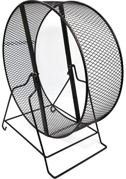 Demir Hamster Egzersiz Tekerlek Oyuncak Guinea Domuz 32X19X36.5CM Için (Yurt Dışından)