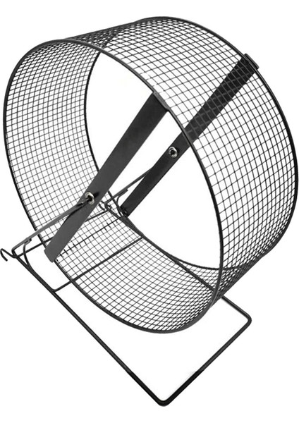 Demir Hamster Egzersiz Tekerlek Oyuncak Guinea Domuz 21X15X23CM (Yurt Dışından)