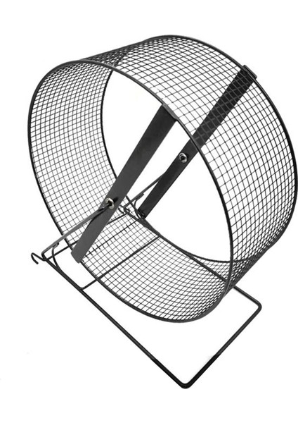 Demir Hamster Egzersiz Tekerlek Oyuncak Guinea Domuz 21X15X23CM (Yurt Dışından)