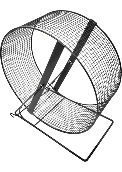 Demir Hamster Egzersiz Tekerlek Oyuncak Guinea Domuz 21X15X23CM (Yurt Dışından)
