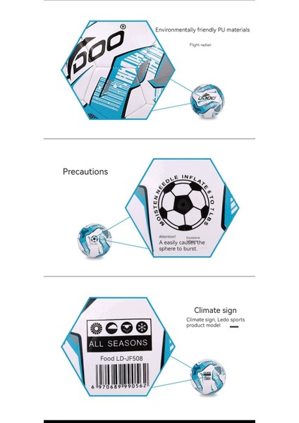 Çocuk Dünya Kupası Futbol Kalın Tip No. 5 Futbol Okulu Pu Makine Dikişli Eğitim Futbolu (Yurt Dışından)
