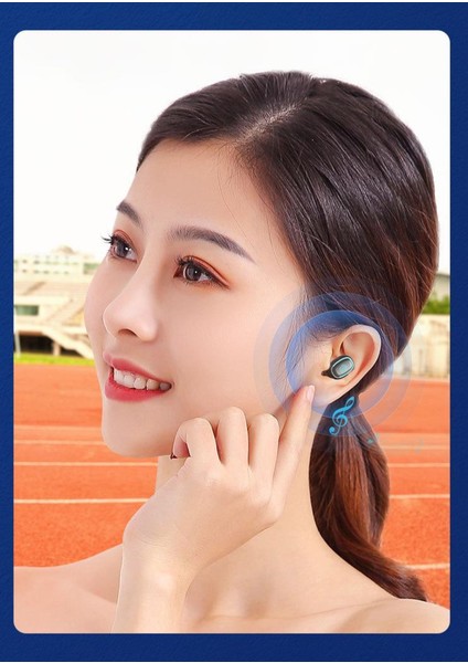 Tws Dijital Ekran Kablosuz Bluetooth Kulaklık Süper Uzun Pil Ömrü Kulak Içi Kulaklık (Yurt Dışından)