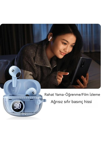 Dijital Ekran Yüksek Değerli Kablosuz Bluetooth Kulaklık Süper Uzun Pil Ömrü Kulak Içi Kulaklık Spor Mini Kulaklık (Yurt Dışından) fırsatları