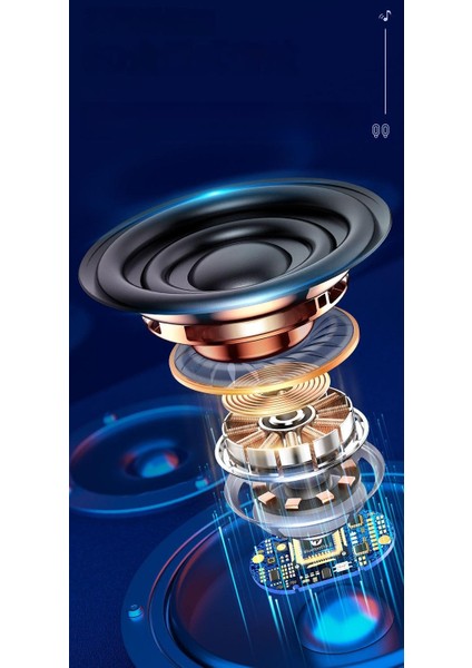 Tws Dijital Ekran Kablosuz Bluetooth Kulaklık Süper Uzun Pil Ömrü Kulak Içi Kulaklık (Yurt Dışından)