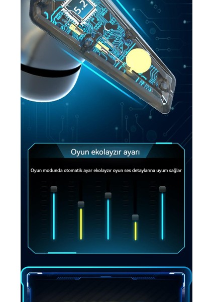 Tws Mini Kablosuz Bluetooth Kulaklıklar Kulak Içi Kulaklıklar Havalı Oyun Kulaklıkları (Yurt Dışından) fırsatları