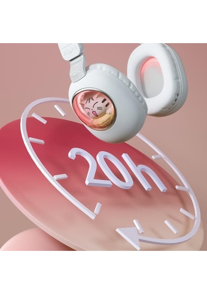 Karikatür Pet Kablosuz Rekabet Bluetooth Kulaklık Kulak Içi Kulaklık (Yurt Dışından)