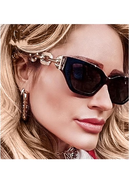 Yeni Moda Yüksek Değerli Küçük Çerçeveli Bayan Güneş Gözlüğü (Yurt Dışından) fiyatları