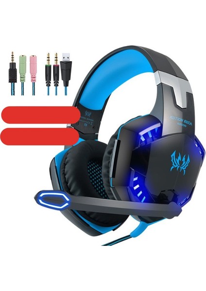 Cool Gaming Headset Kulaklıklar Bilgisayar Oyun Kulaklıkları Kulak Içi Kulaklıklar (Yurt Dışından)