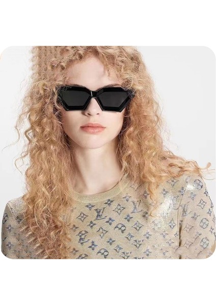 Moda Trendi Kedi Gözü Unisex Güneş Gözlüğü (Yurt Dışından)