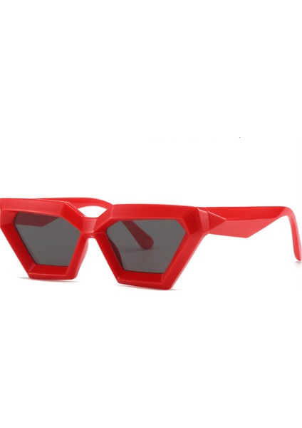 Moda Trendi Kedi Gözü Unisex Güneş Gözlüğü (Yurt Dışından)