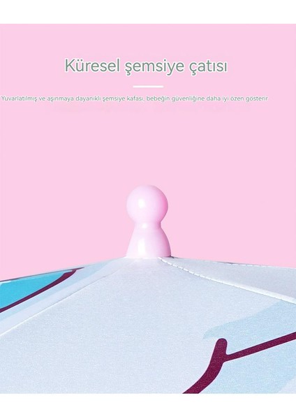 Kadın Uv Korumalı Şemsiye - Pembe (Yurt Dışından)