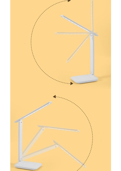 LED Göz Koruması Katlanır Masa Lambası USB Öğrenci Özel Gece Lambası (Yurt Dışından)