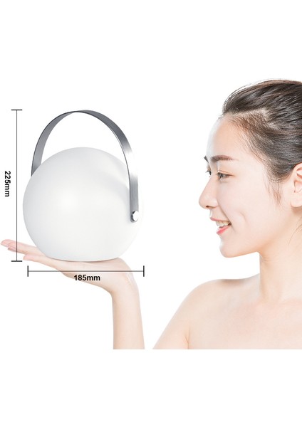 Yüksek Değerli Dış Mekan LED Taşınabilir Masa Lambası USB Atmosfer Işığı (Yurt Dışından)