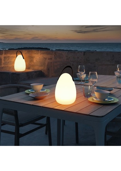 8 Çeşit Işık Dış Mekan LED Taşınabilir Masa Lambası USB Atmosfer Işığı (Yurt Dışından)