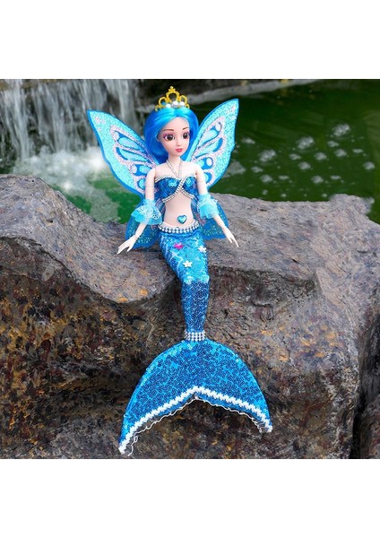 Deniz Kızı Prenses Barbie Bebek Suda Oynuyor El Yapımı Bebek (Yurt Dışından)
