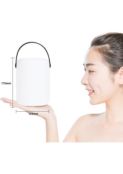 Yüksek Değerli Dış Mekan LED Taşınabilir Masa Lambası USB Atmosfer Işığı (Yurt Dışından)