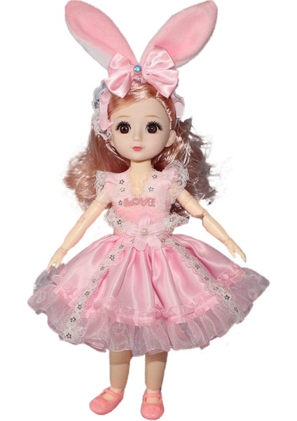 Simüle Edilmiş Barbie Bebek Oyun Evi Giydirme Oyuncak Seti (Yurt Dışından)