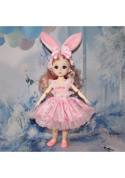 Simüle Edilmiş Barbie Bebek Oyun Evi Giydirme Oyuncak Seti (Yurt Dışından)