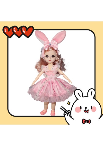 Simüle Edilmiş Barbie Bebek Oyun Evi Giydirme Oyuncak Seti (Yurt Dışından)