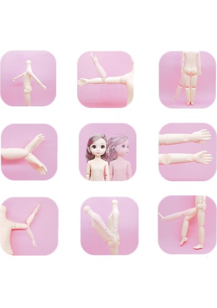 Simüle Edilmiş Barbie Bebek Oyun Evi Giydirme Oyuncak Seti (Yurt Dışından)