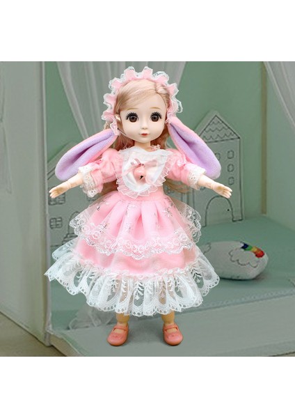 Simüle Edilmiş Barbie Bebek Oyun Evi Giydirme Oyuncak Seti (Yurt Dışından)