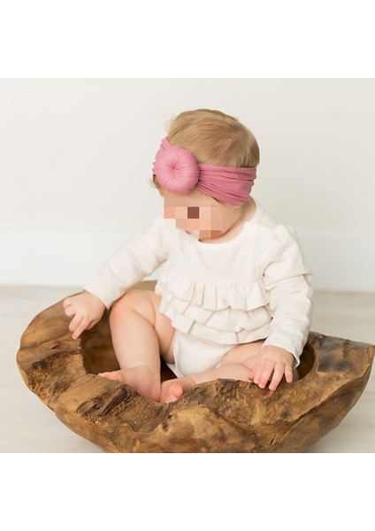 Sevimli Top Elastik Bebek Bandana Yürümeye Başlayan Saç Bantları (Yurt Dışından) indirimleri