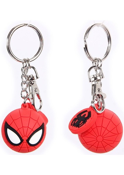 Enfes Spiderman Ön ve Arka Anahtarlık (Yurt Dışından)