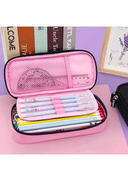 Ingiliz Tarzı Kalem Kutusu Büyük Kapasiteli Yazı Aleti Saklama Kutusu (Yurt Dışından) modelleri