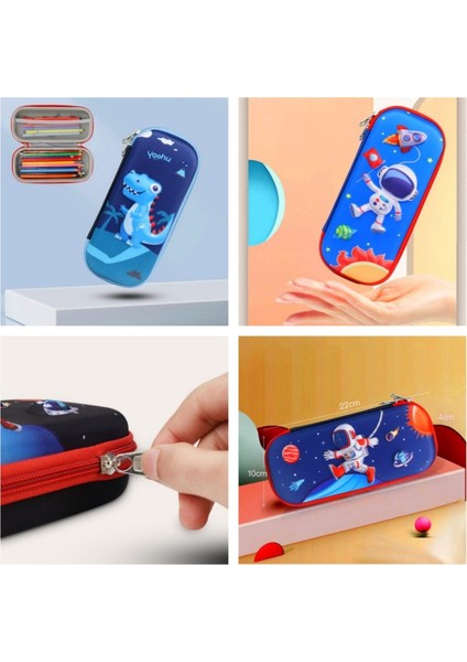 3D Karikatür Kalem Çantası Anti-Sonbahar Boy Yazma Enstrüman Saklama Kutusu (Yurt Dışından) indirimleri