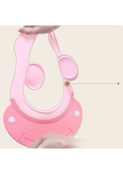 Bebek Şampuanı Kapağı Suya Dayanıklı Kulaklıklar Ayarlanabilir Banyo Kapağı (Yurt Dışından) fırsatları