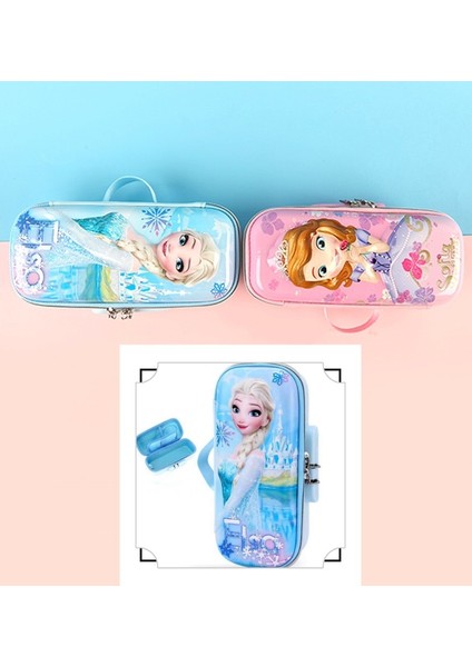 3D Disney Code Lock Kalem Kutusu Kalem Kutusu Yazma Saklama Kutusu (Yurt Dışından)