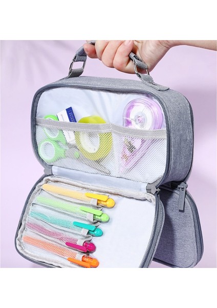 Büyük Kapasiteli Erkek Kalem Kutusu Çok Fonksiyonlu Yazma Aracı Saklama Kutusu (Yurt Dışından) indirimleri