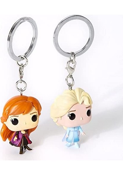 Frozen Anna Elsa Anahtarlık Anahtarlık (Yurt Dışından)