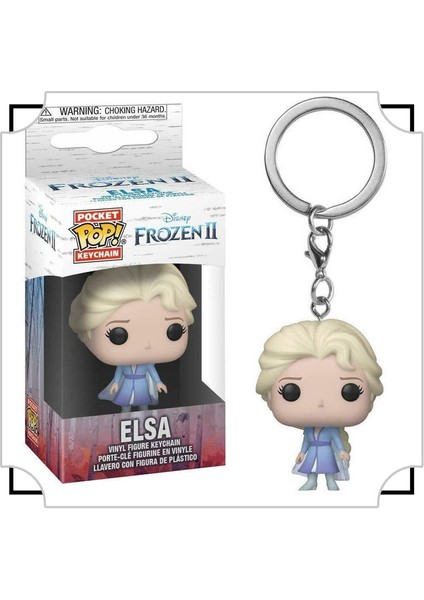 Frozen Anna Elsa Anahtarlık Anahtarlık (Yurt Dışından)