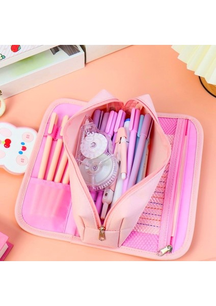Ayrılabilir Büyük Kapasiteli Kız Kalem Kutusu Yazı Aleti Saklama Kutusu (Yurt Dışından) fiyatları