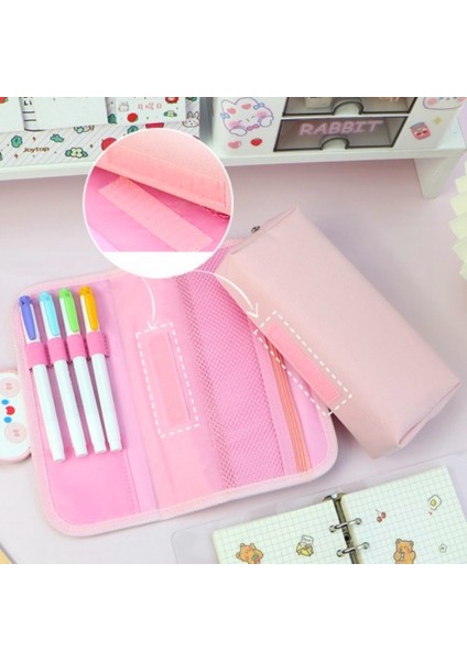 Ayrılabilir Büyük Kapasiteli Kız Kalem Kutusu Yazı Aleti Saklama Kutusu (Yurt Dışından) modelleri