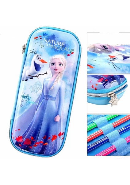 3D Disney Yüksek Değerli Kalem Çantası Kalem Kutusu Yazma Saklama Kutusu (Yurt Dışından)
