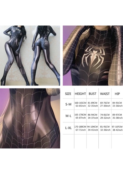 Kadın Süper Kahraman Cosplay Onesie (Yurt Dışından)