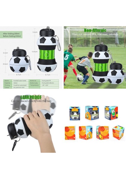 Katlanabilir Dış Mekan Taşınabilir Düşmeye ve Sızdırmaya Dayanıklı Futbol Seyahat Kupası (Yurt Dışından) indirimleri