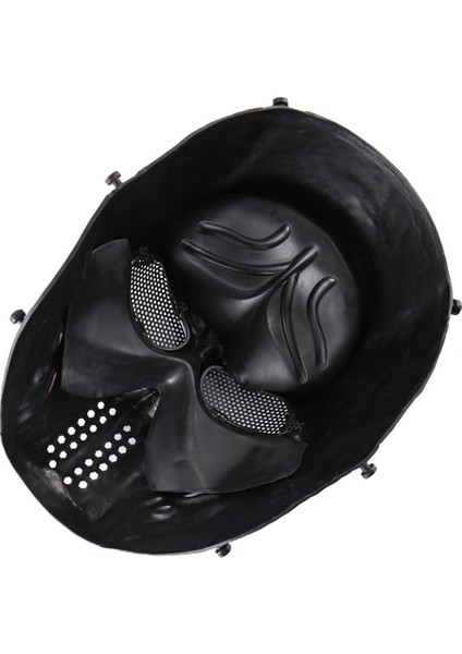 Cadılar Bayramı Tam Yüz Kulak Koruması Kafatası Maskesi Güvenlik Koruyucu Kask (Yurt Dışından)