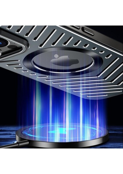 Manyetik Metal iPhone 14 Isı Dağılımı Düşme Önleyici Cep Telefonu Kılıfı (Yurt Dışından) fiyatları