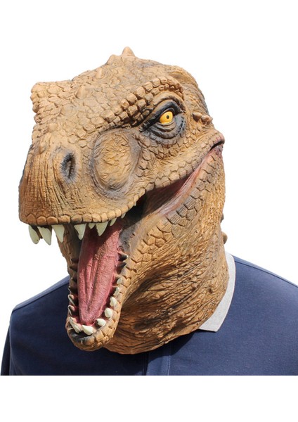 Cadılar Bayramı Jurassic Dinozor Maskesi Mutlu Insanlar Partisi (Yurt Dışından)