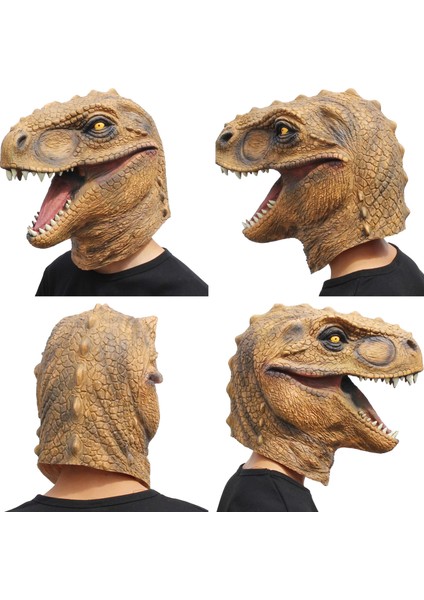 Cadılar Bayramı Jurassic Dinozor Maskesi Mutlu Insanlar Partisi (Yurt Dışından)