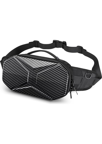 Sports Pc Hard Shell Su Geçirmez Messenger Çanta USB (Yurt Dışından)