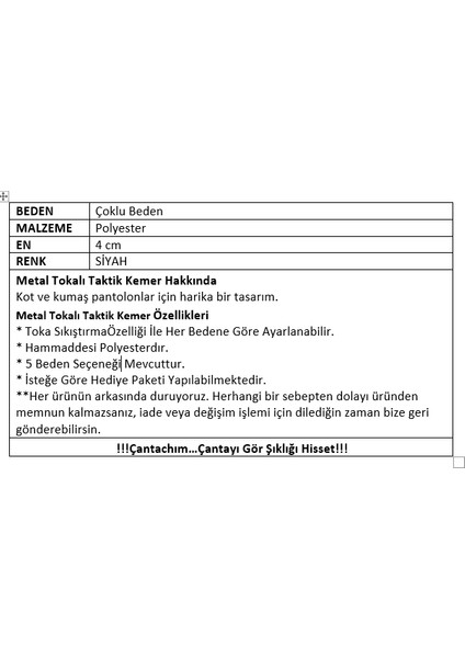 m Metal Tokalı Taktikal Tarz Bez Kemer modelleri