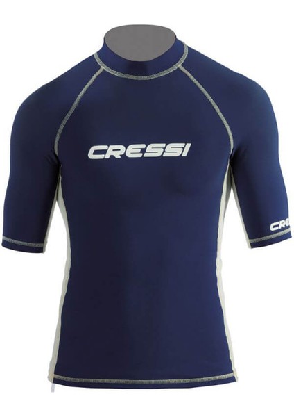 Rash Guard Man T-Shirt Koyu Mavi S